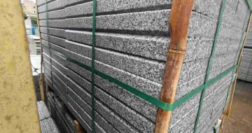 滨州芝麻白楼梯踏步室外