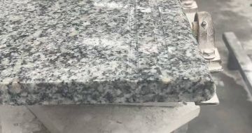 滨州芝麻白楼梯踏步 芙蓉白