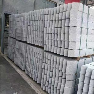 滨州芝麻白树围石 树池