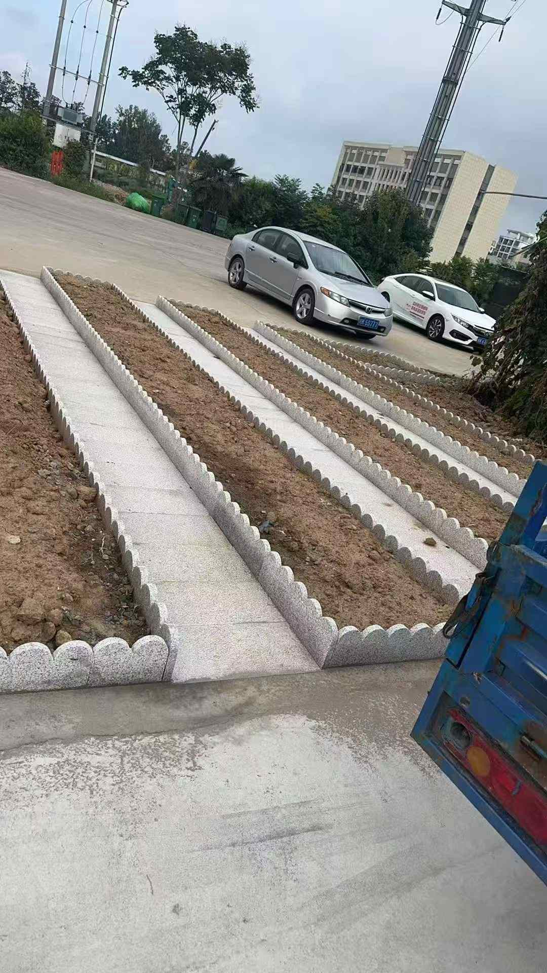 滨州芝麻白花边石