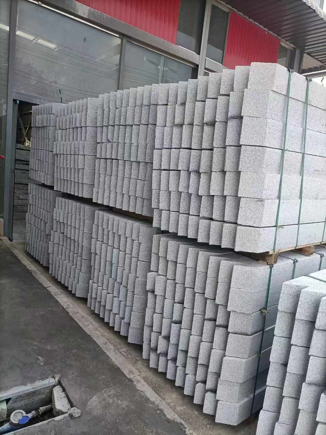 滨州芝麻白树围石 树池