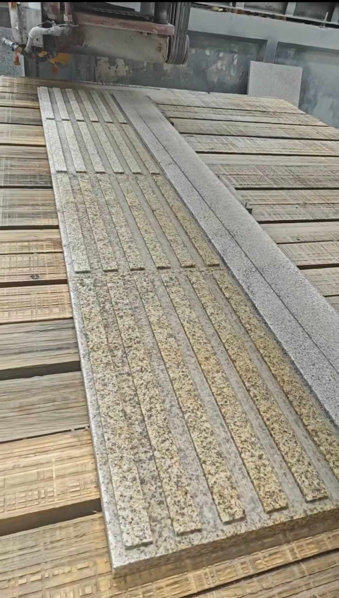 滨州黄金麻盲道石 盲条