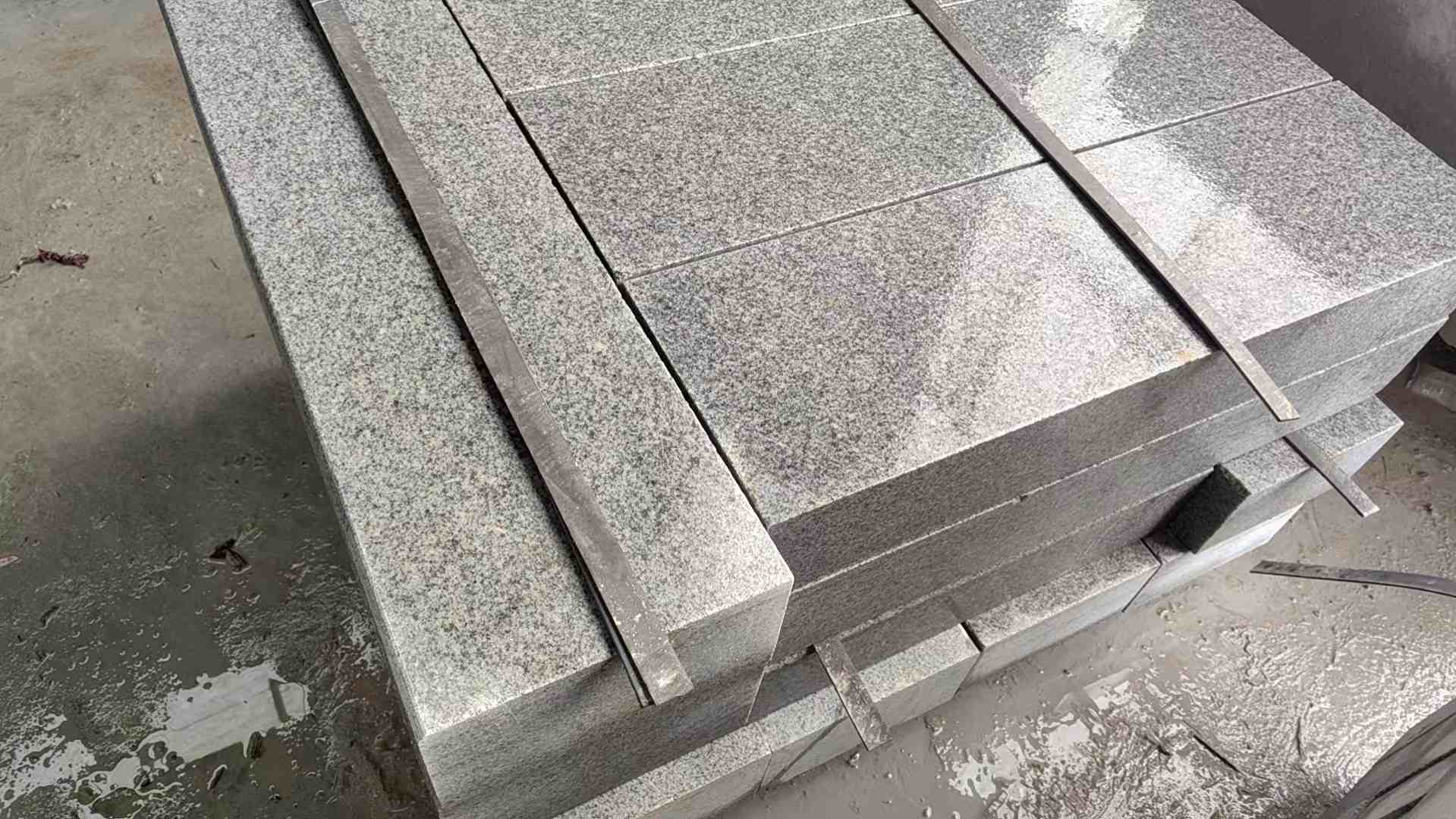 滨州芝麻灰 芝麻白 路牙石 路侧石 马路牙子